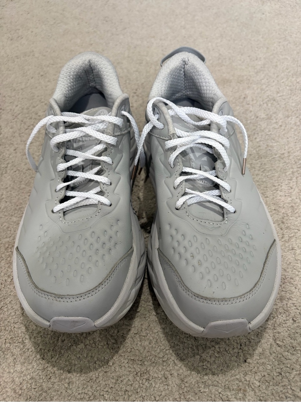 Hoka Bondi SR Sneakers, Women’s Cushioned Light Gray Size 10 Sneakers Like New - Picture 2 of 10